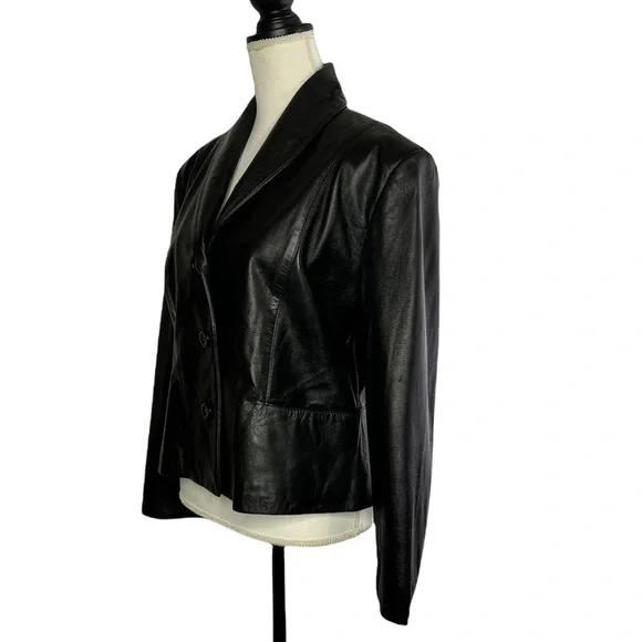 Henig Furs Large Leather Jacket - Picture 3 of 7